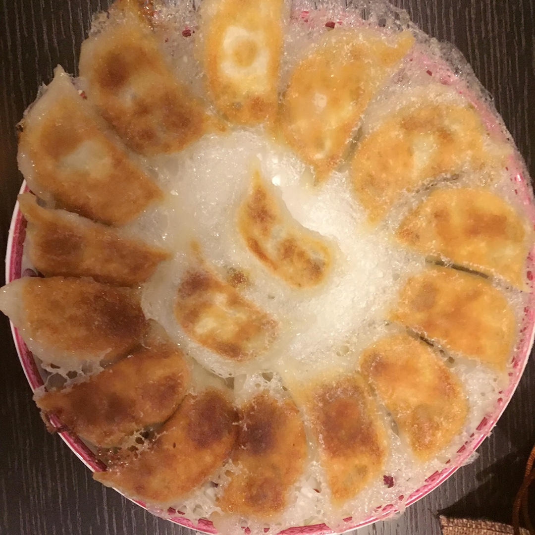 冰花猪肉煎饺
