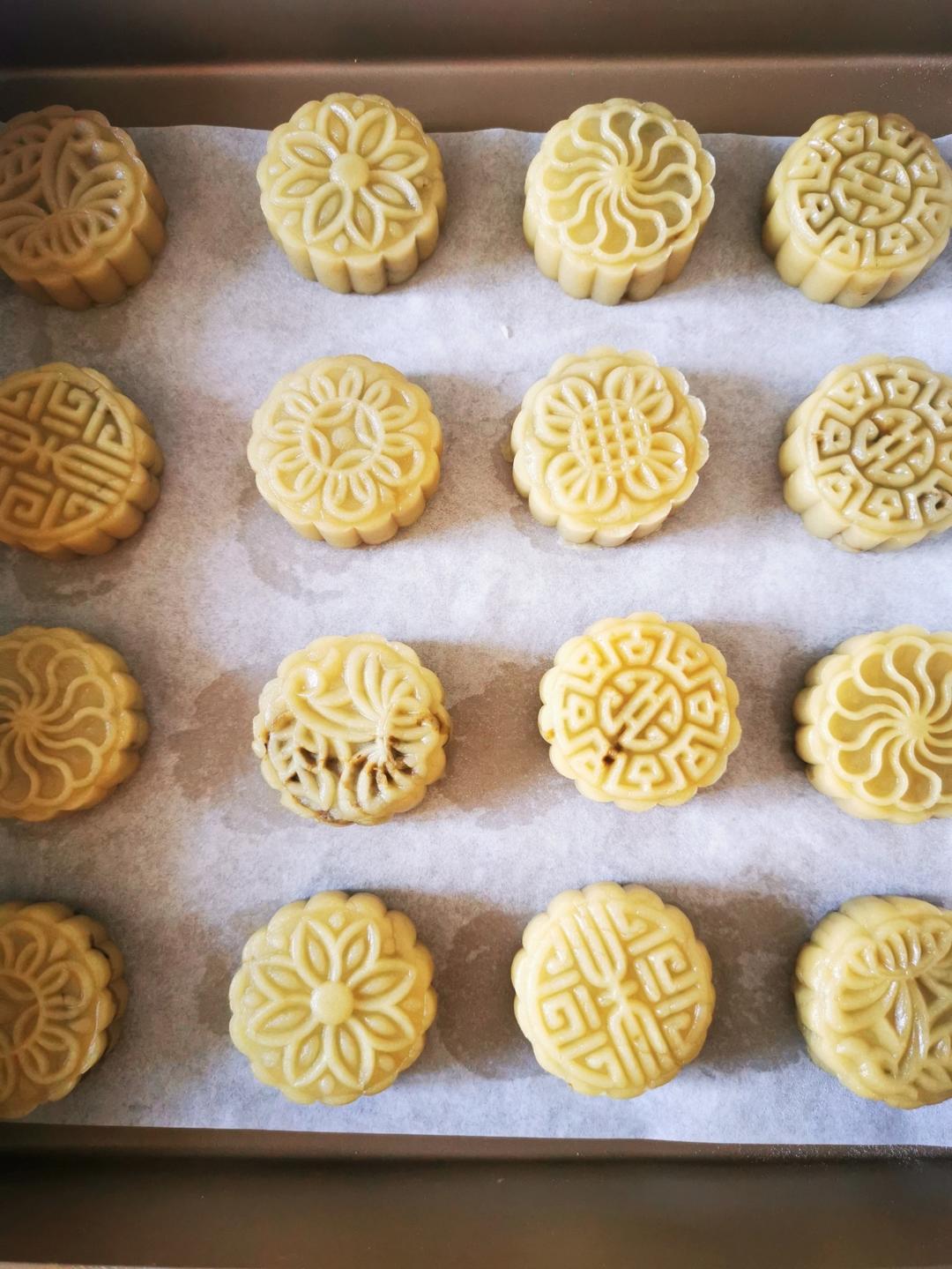 免转化糖浆红豆沙月饼