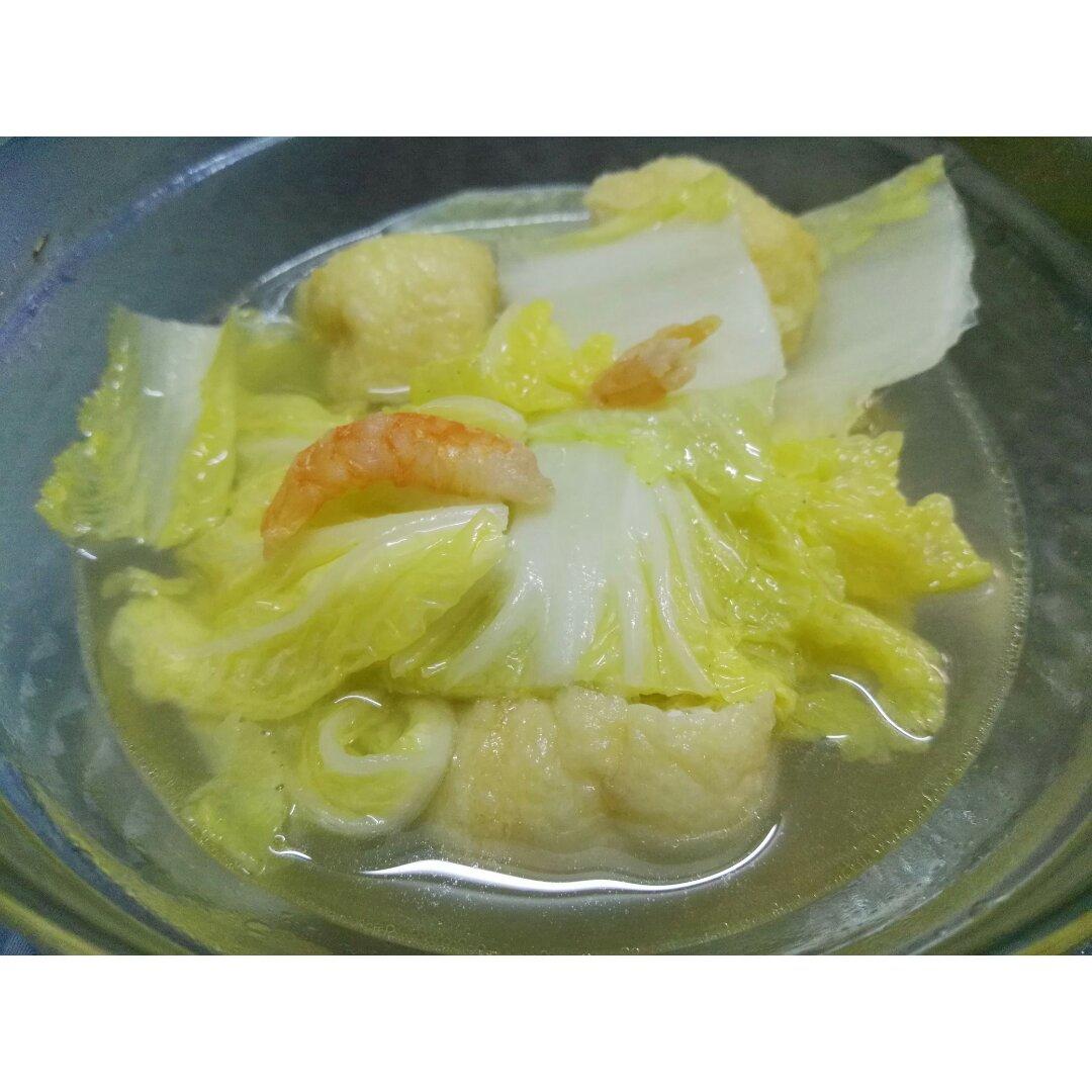 白菜焖豆泡