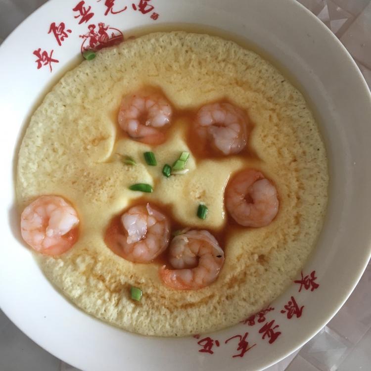 虾仁鸡蛋羹