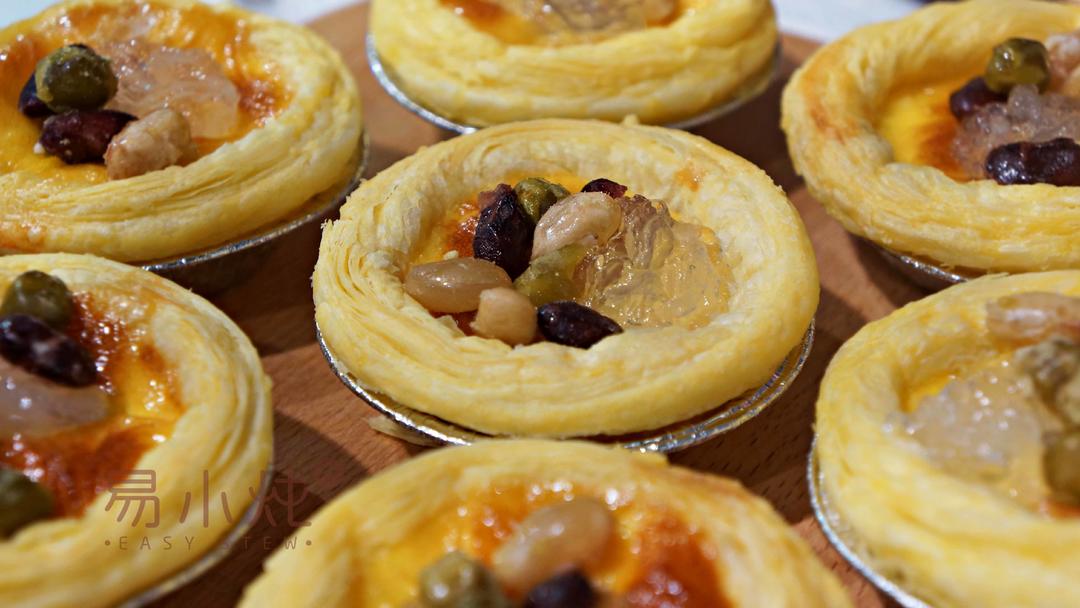 办公室超简单无糖燕窝蛋挞—只有会打蛋的人，没有不能做的挞【易小炖燕窝厨房】