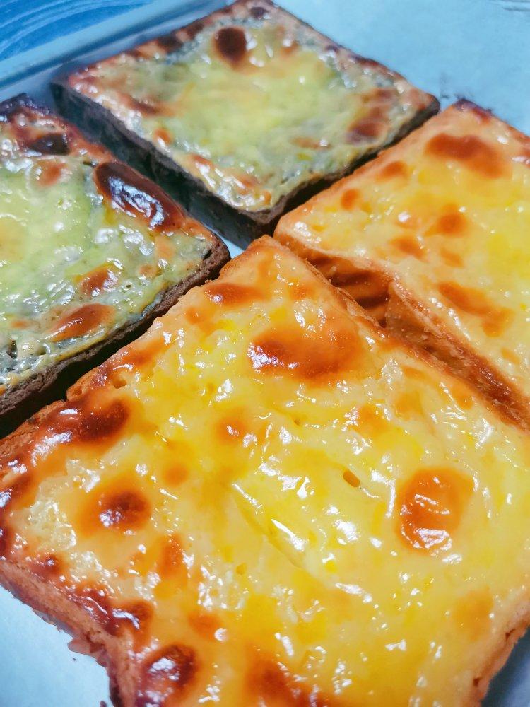 零失败快手岩烧乳酪(熔岩吐司)十分钟网红早餐，好吃哭
