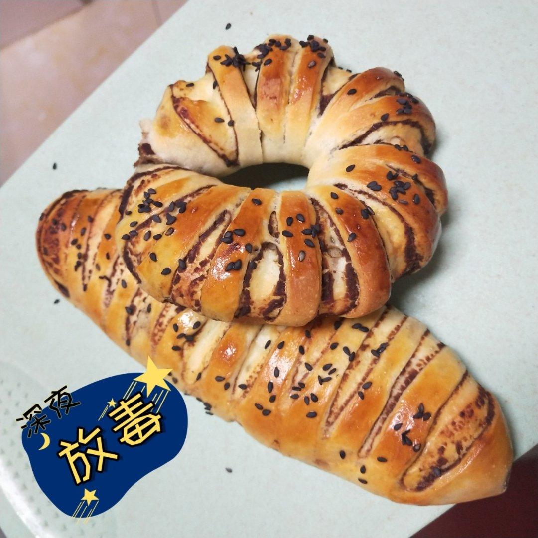豆沙面包|包含5种整形方法|干货篇