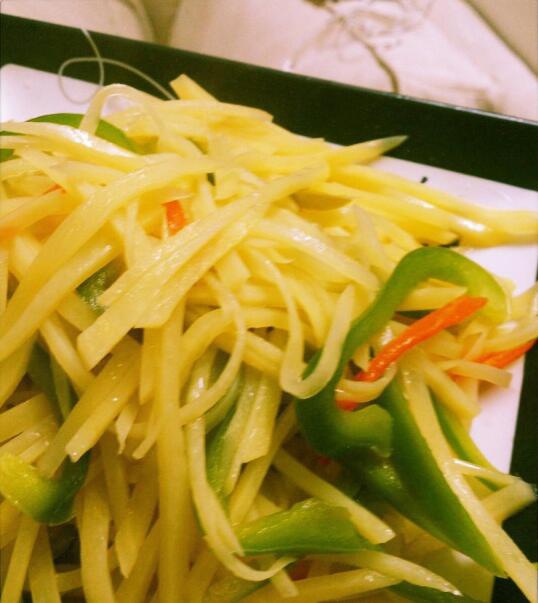 青椒土豆丝