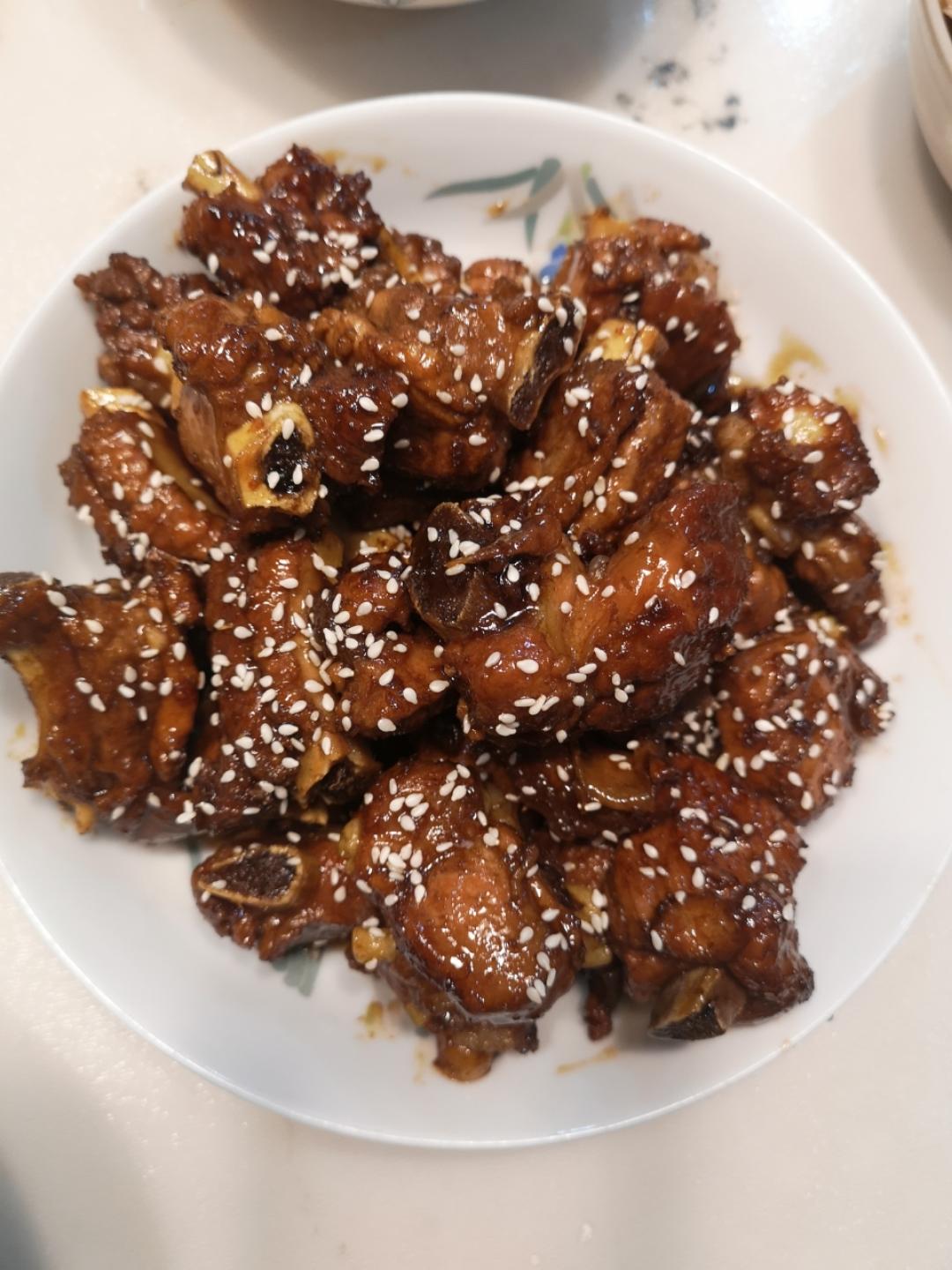 糖醋排骨/糖醋小排（不放油）（12345口诀做出正宗上海本帮）