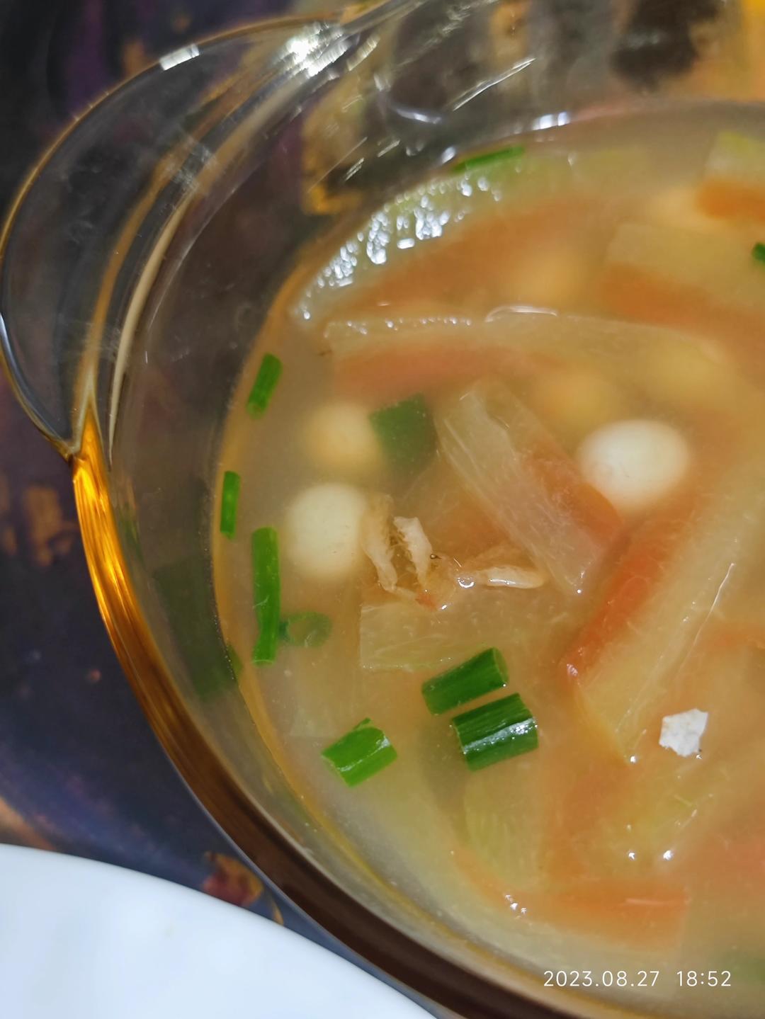 清新消暑西瓜皮汤（无油版）