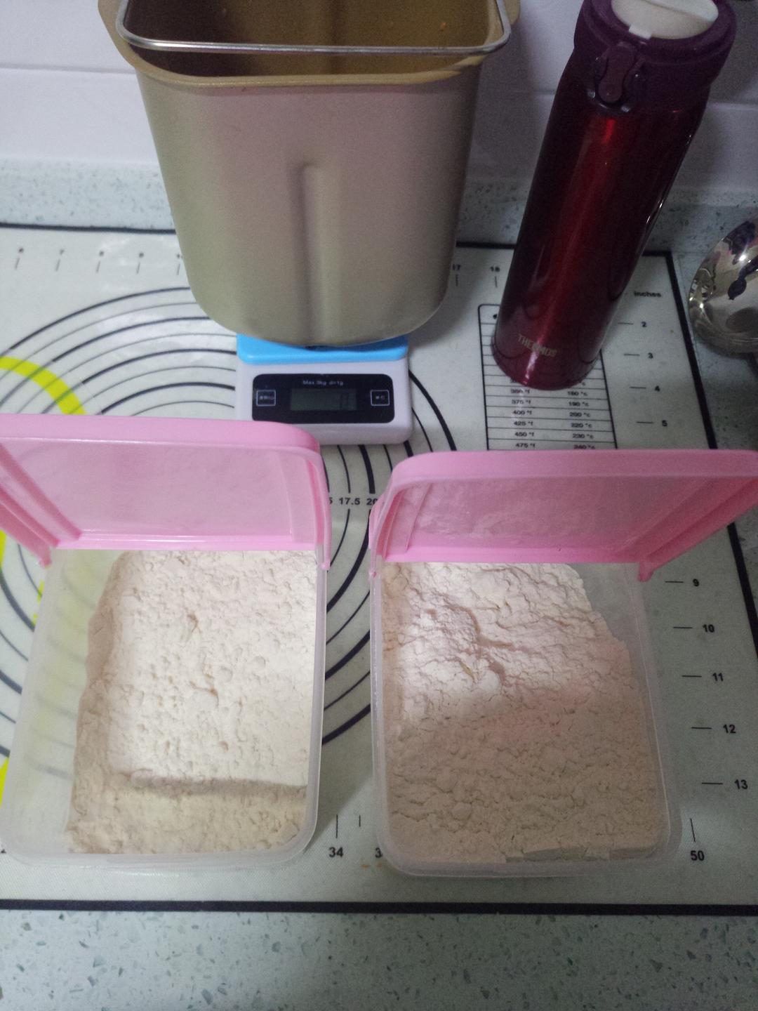 纯奶手撕吐司的做法 步骤1