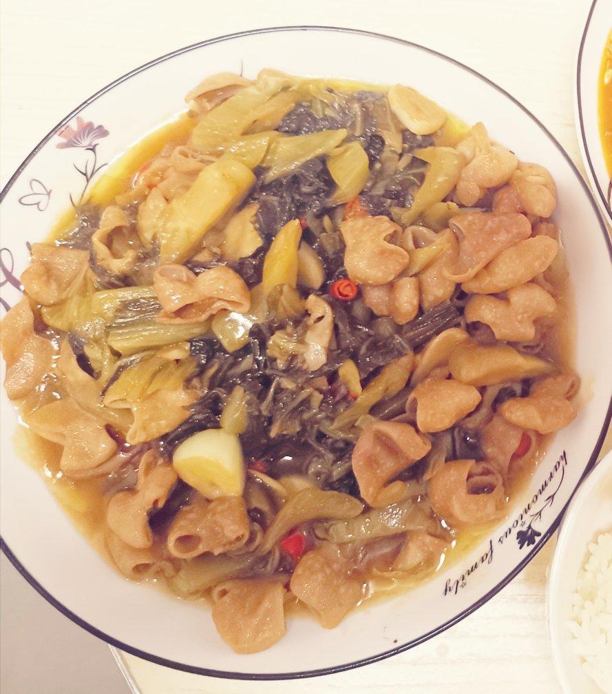 酸菜炒大肠（附超详细大肠清洗步骤）