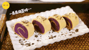 低卡，健康的紫薯卷的做法 步骤13