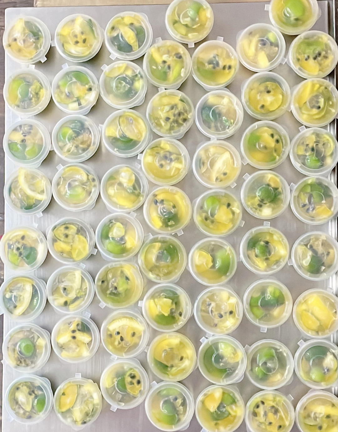 百香果柠檬果茶