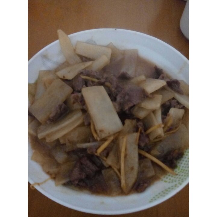 萝卜炒牛肉（超下饭感动哭系列）