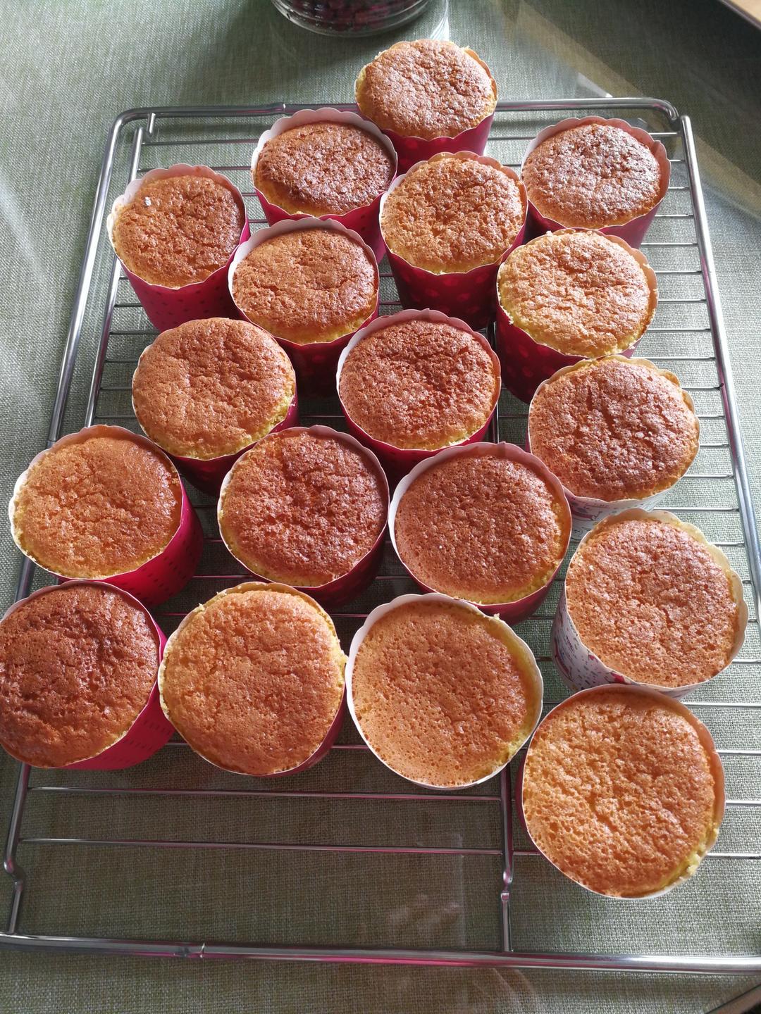 不会回缩的纸杯蛋糕--海氏烤箱定制