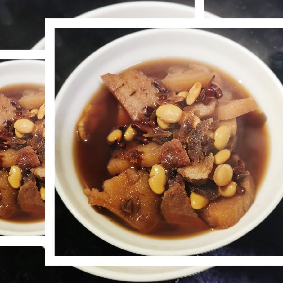 土茯苓赤小豆陳皮煲粉葛的做法