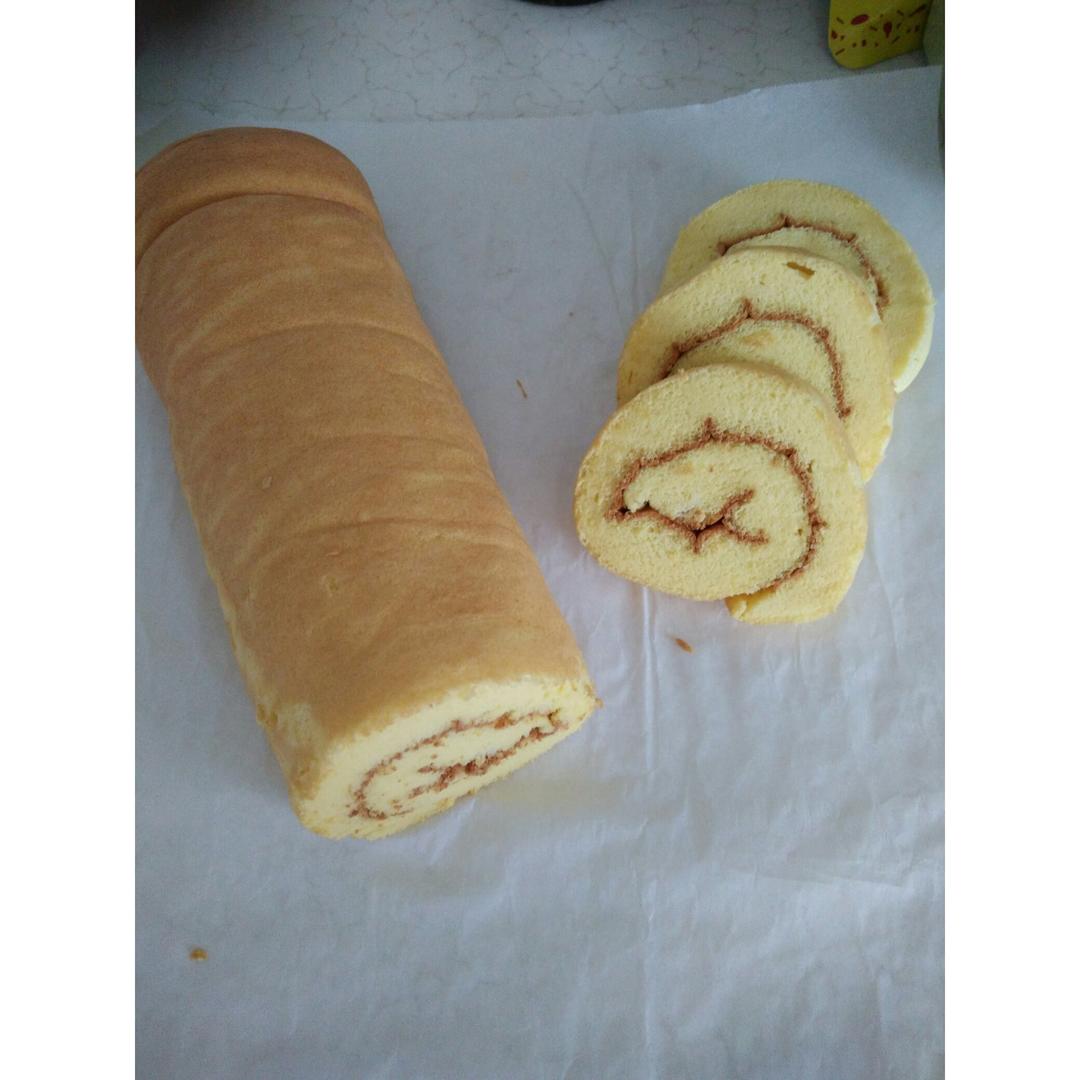 原味蛋糕卷
