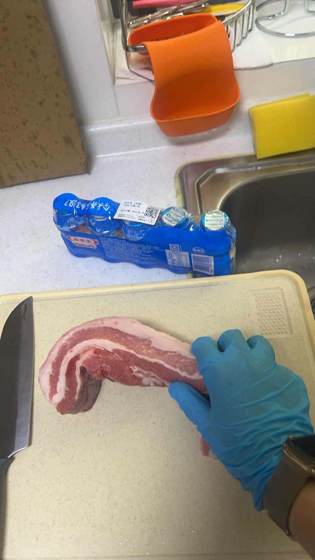 纯奶手撕吐司的做法 步骤1