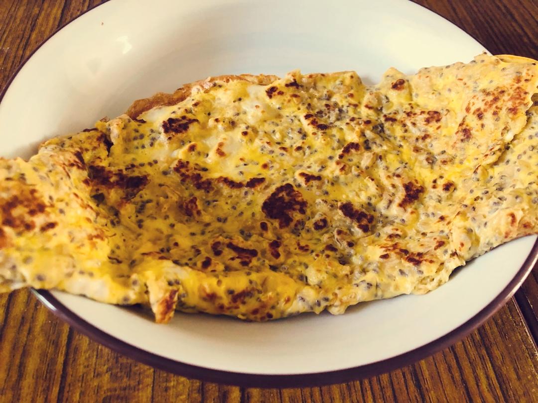 燕麦鸡蛋饼~快手早餐