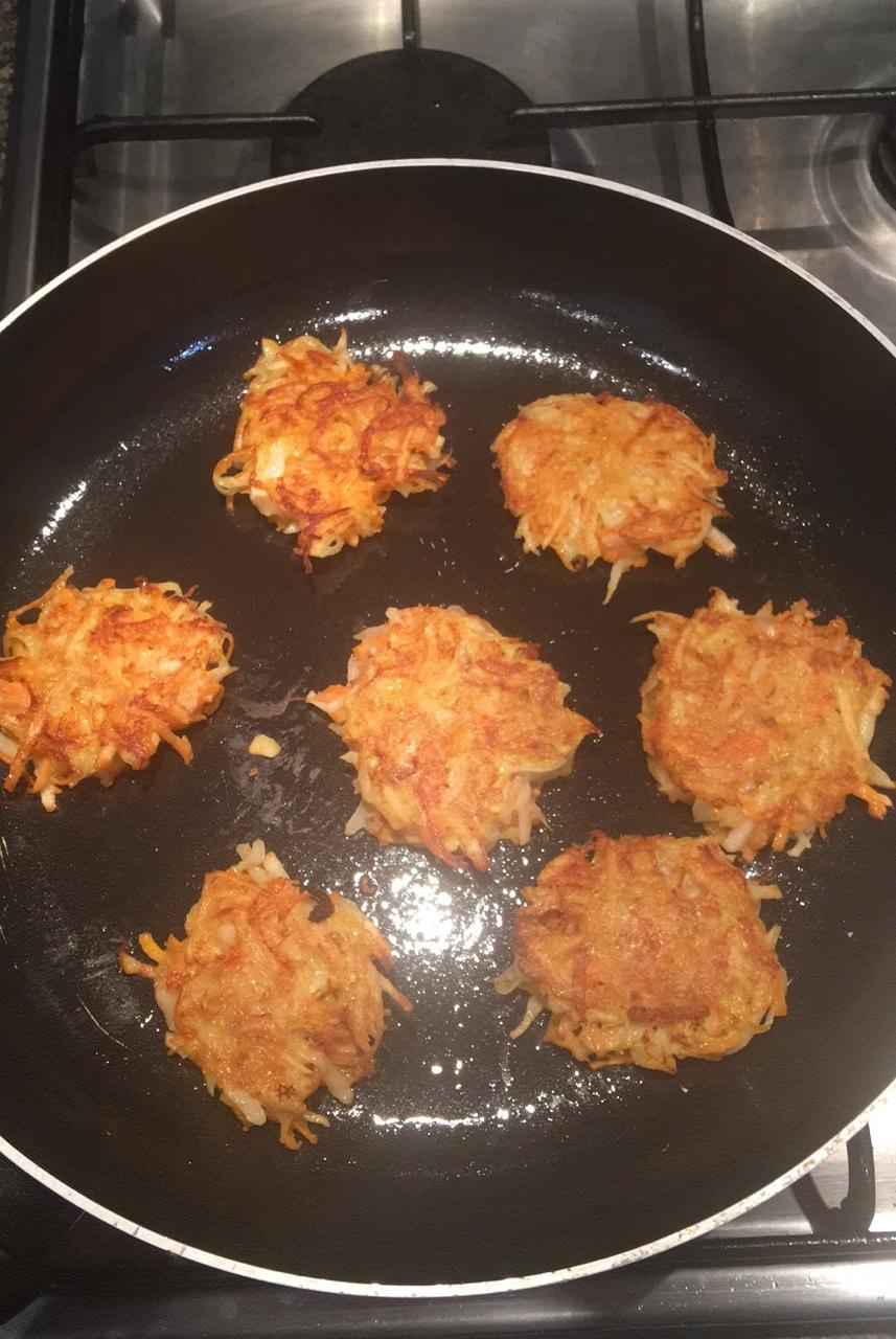 零失败胡萝卜土豆丝饼