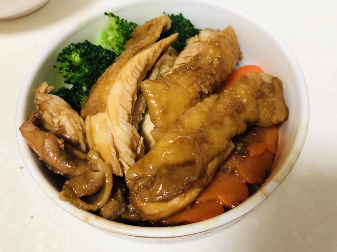 照烧鸡腿饭
