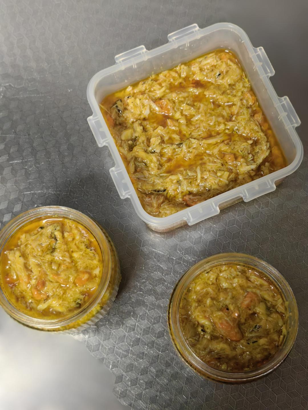 人间至味の手工蟹黄酱