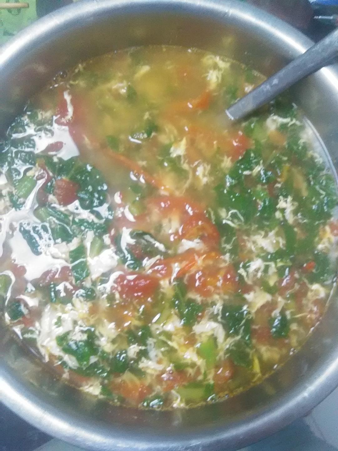 好喝到爆的西红柿鸡蛋汤