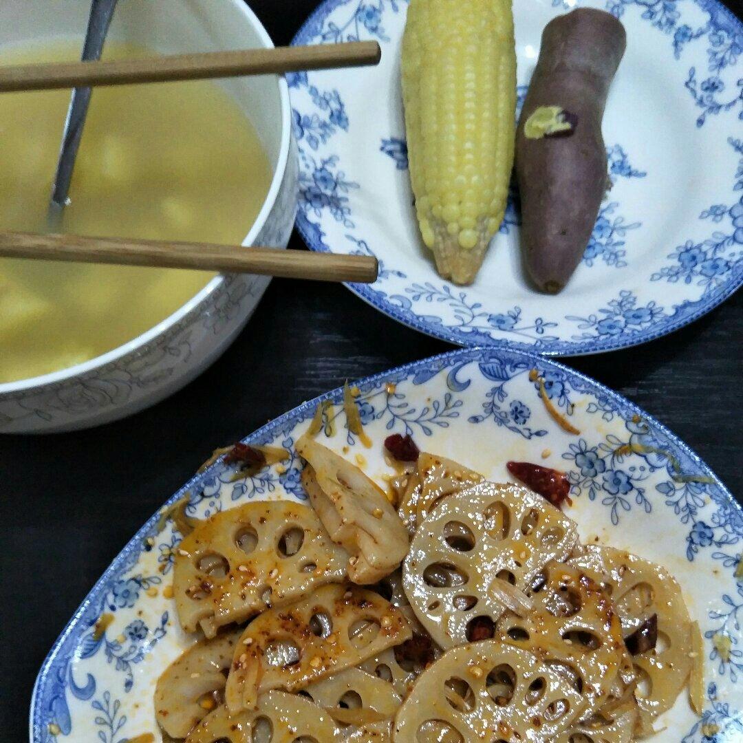 凉拌藕片