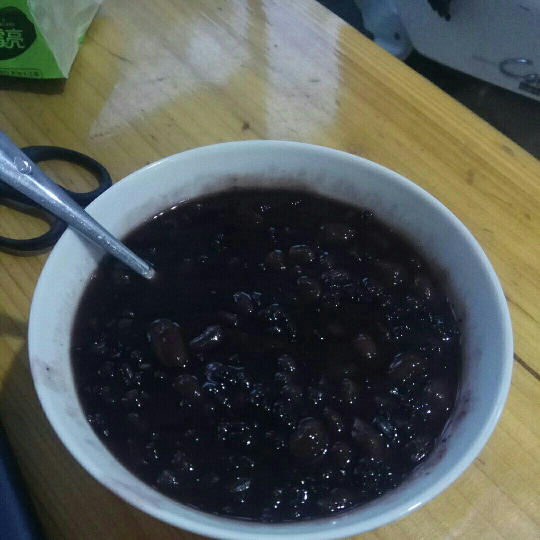 红豆紫米粥