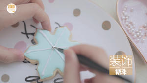甜心蓝圣诞饼干「厨娘物语」的做法 步骤12