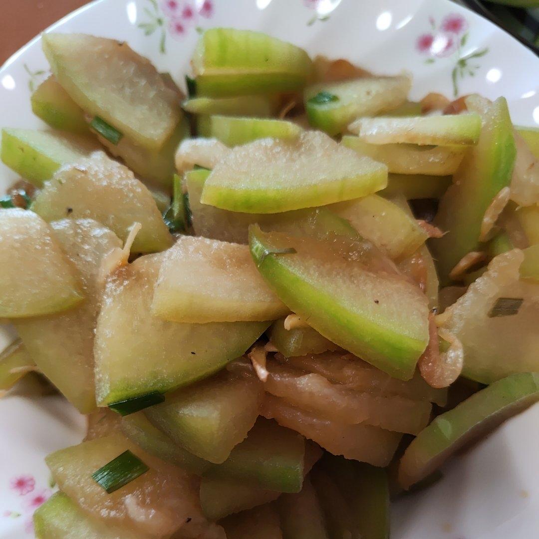 虾皮炒冬瓜