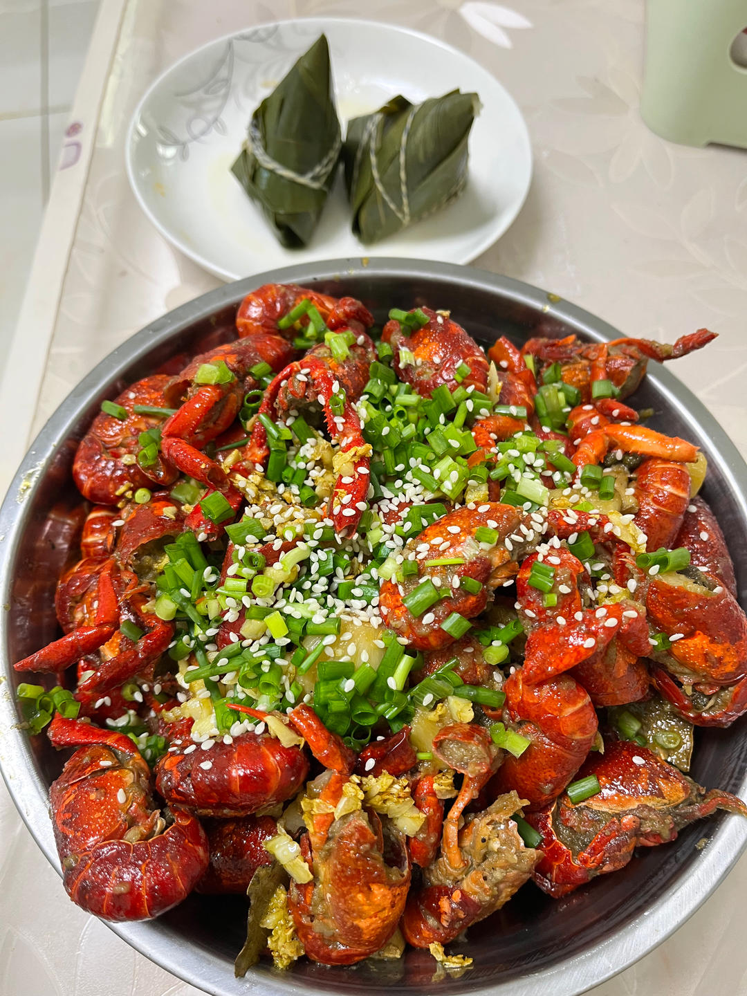 蒜蓉小龙虾（家常版比复茂好吃哦😋）