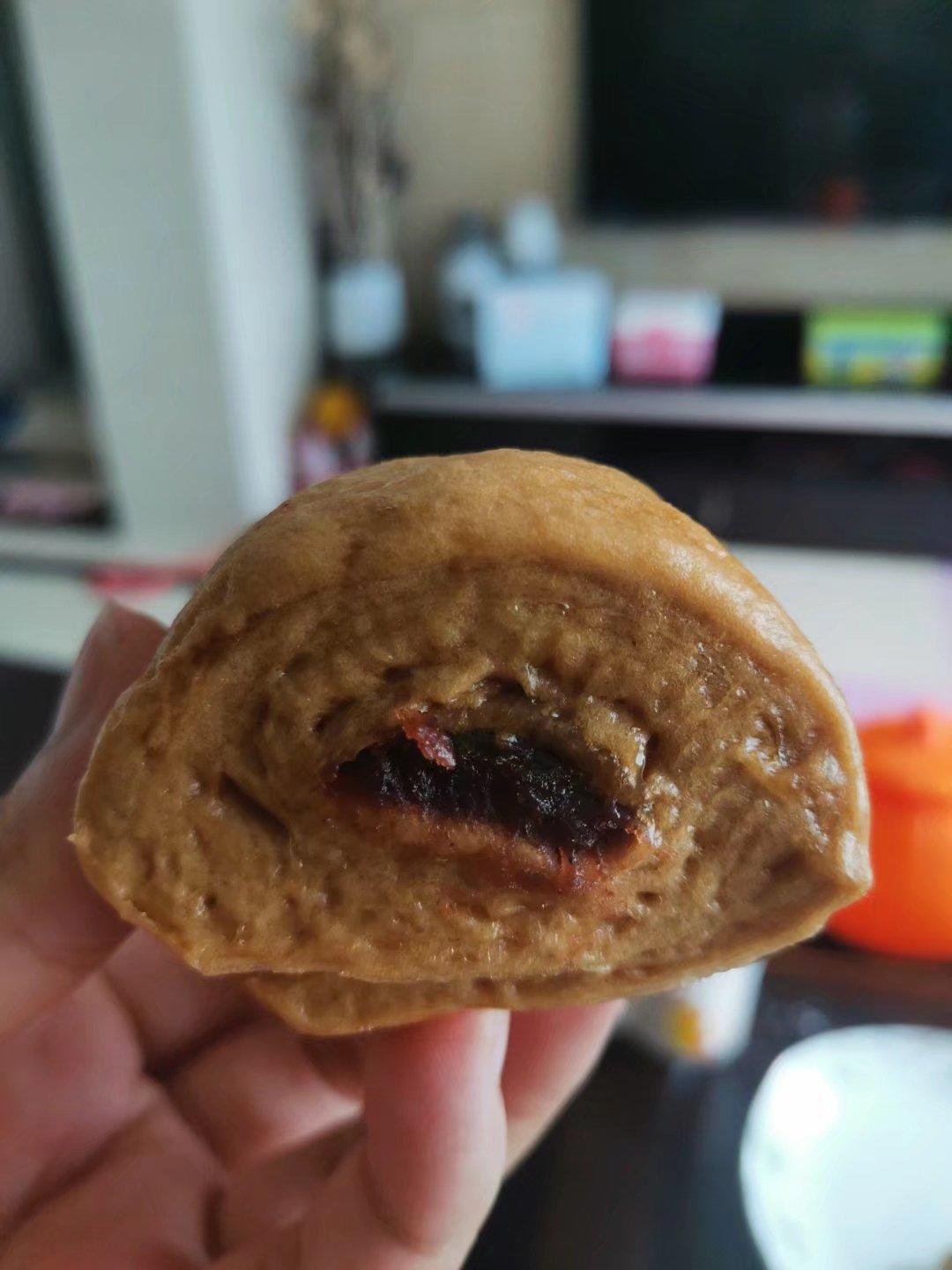 有着面包口感的红糖馒头（一次发酵）