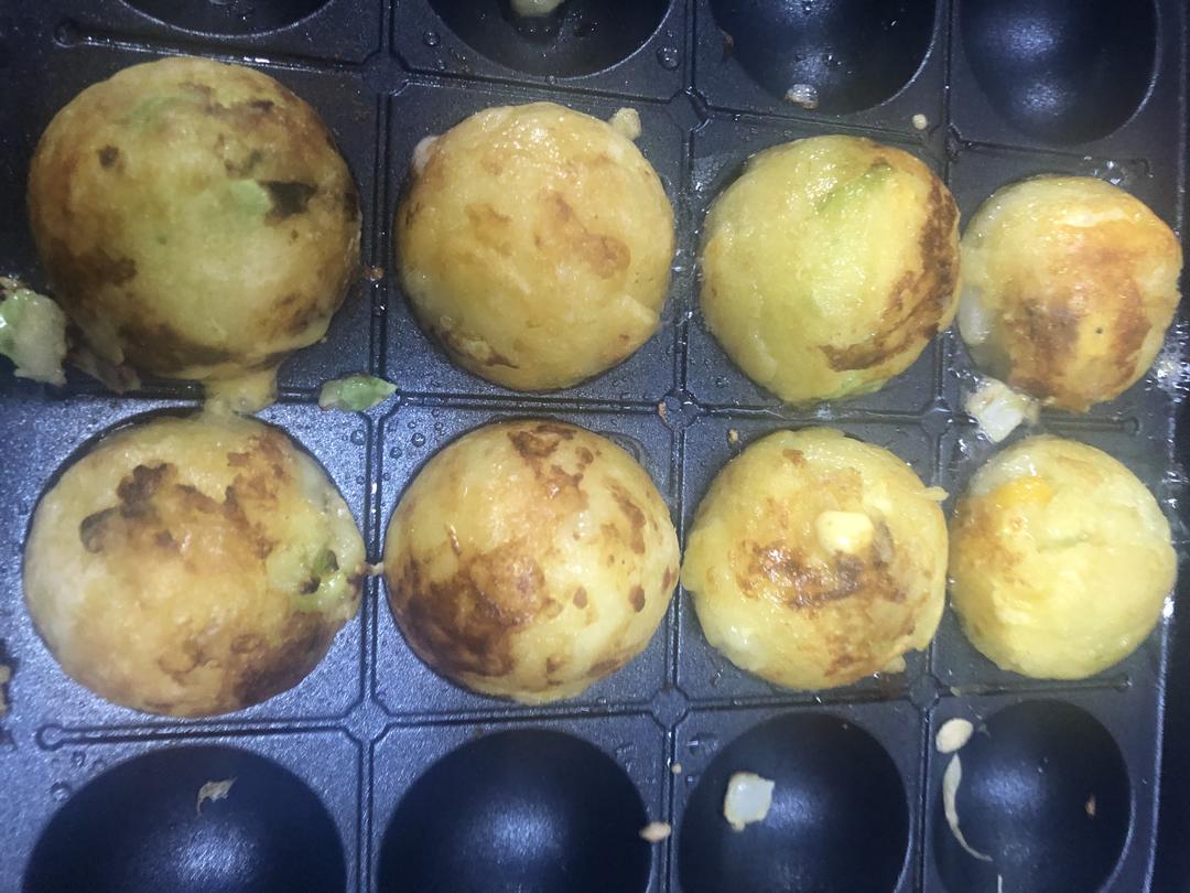 爆浆章鱼小丸子的做法