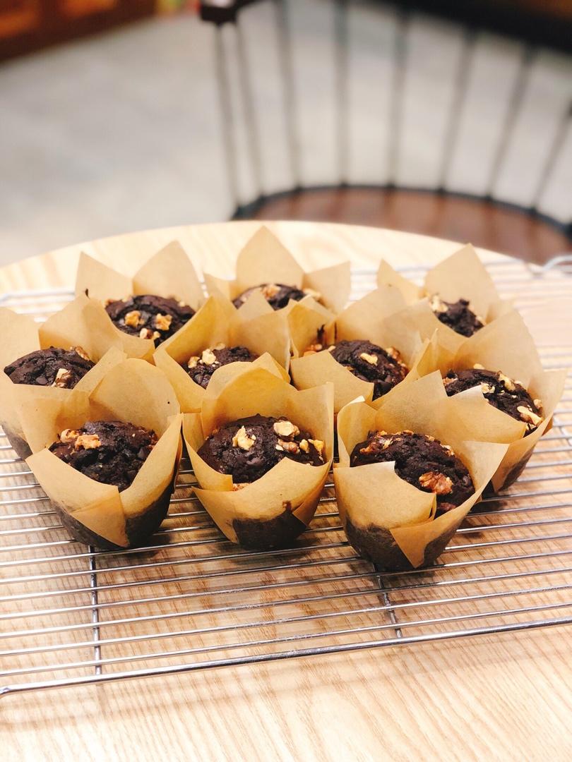 浓情巧克力摩卡马芬<Chocolate Espresso Muffins>