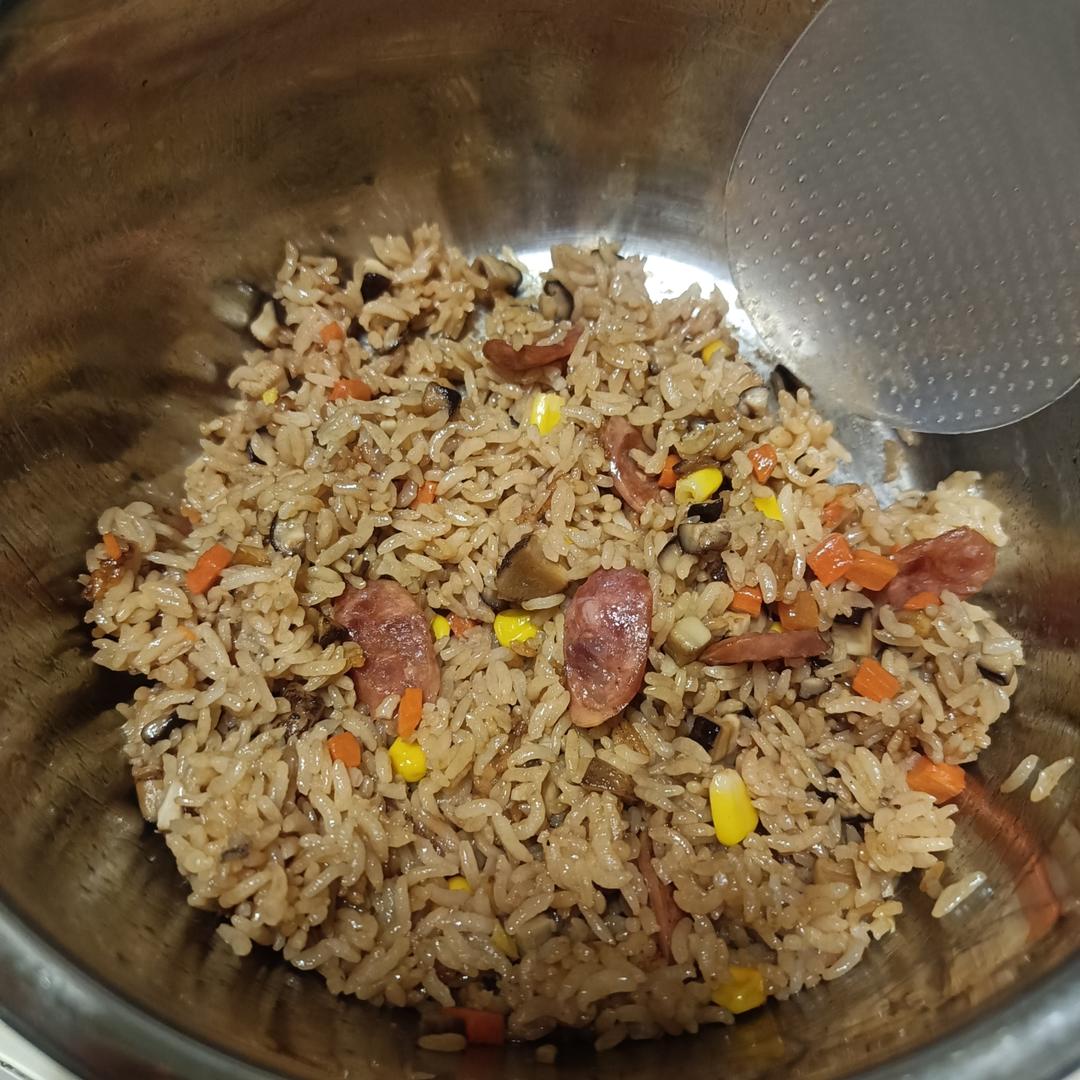 腊肠焖饭