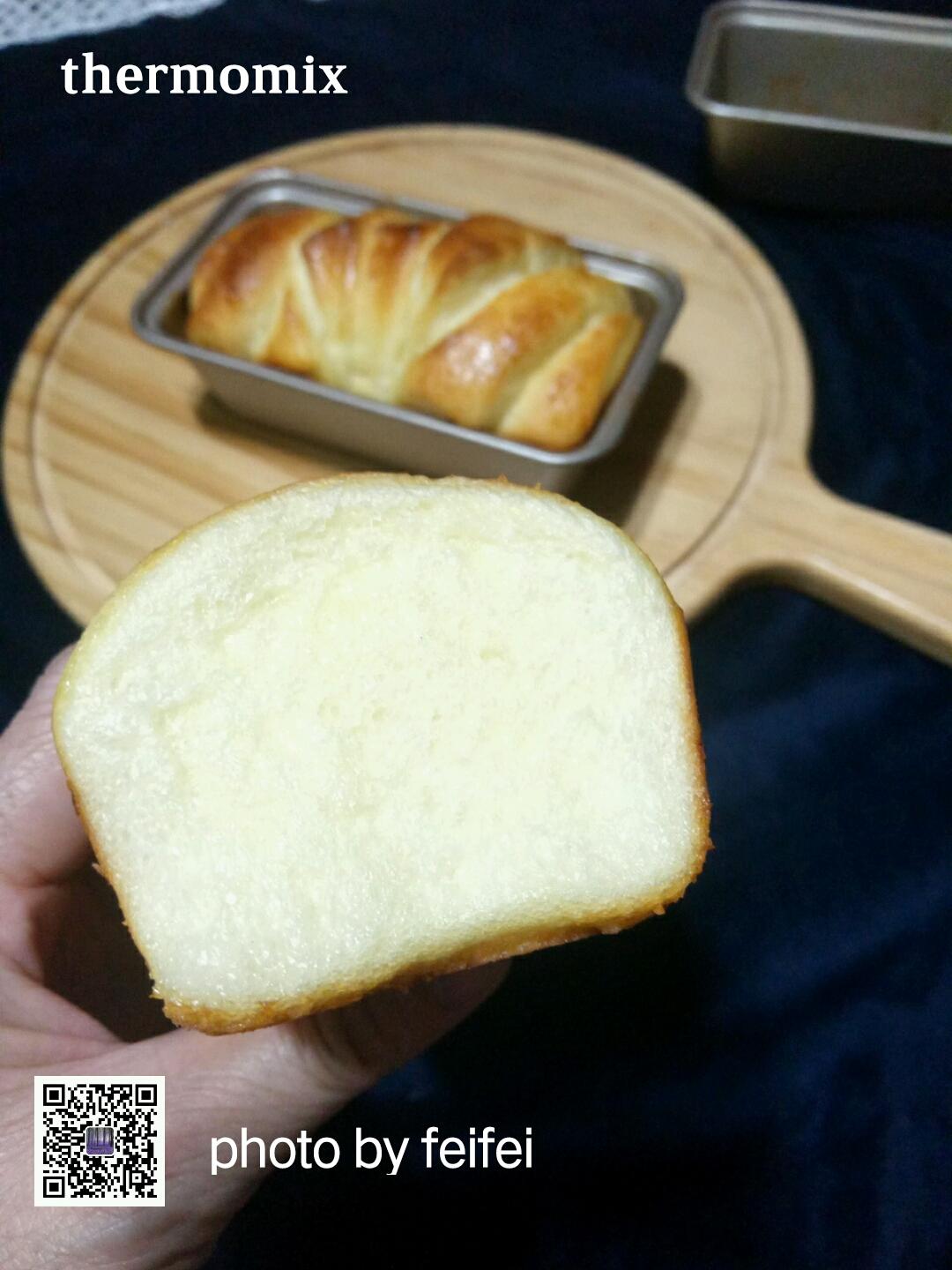 纯奶手撕吐司的做法 步骤1