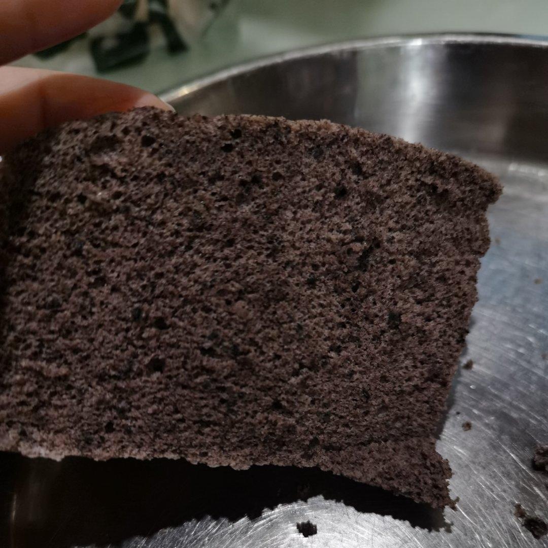 黑芝麻黑米蒸蛋糕
