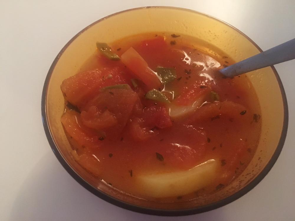 超级浓超好喝的番茄土豆汤