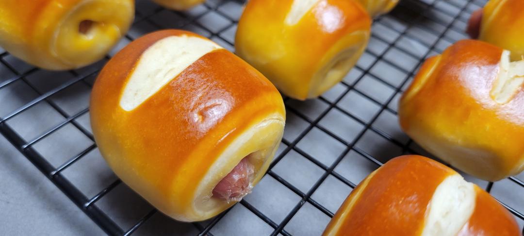 #烤100个面包# 🍞010 明星店的「碱水小丸子&小肉丸」