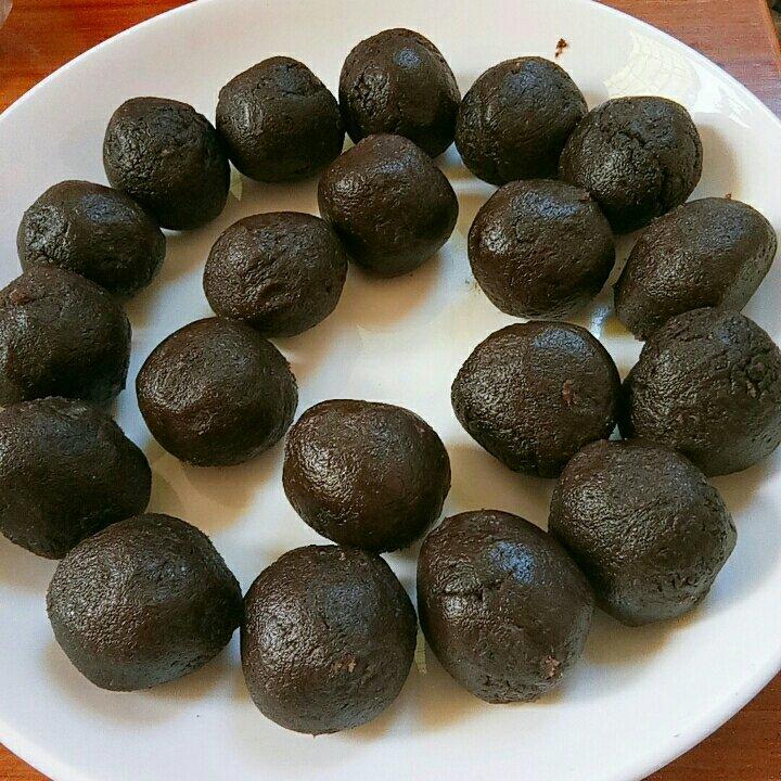 超细腻蛋黄酥豆沙馅