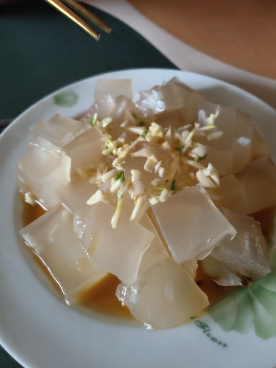 水晶猪皮冻
