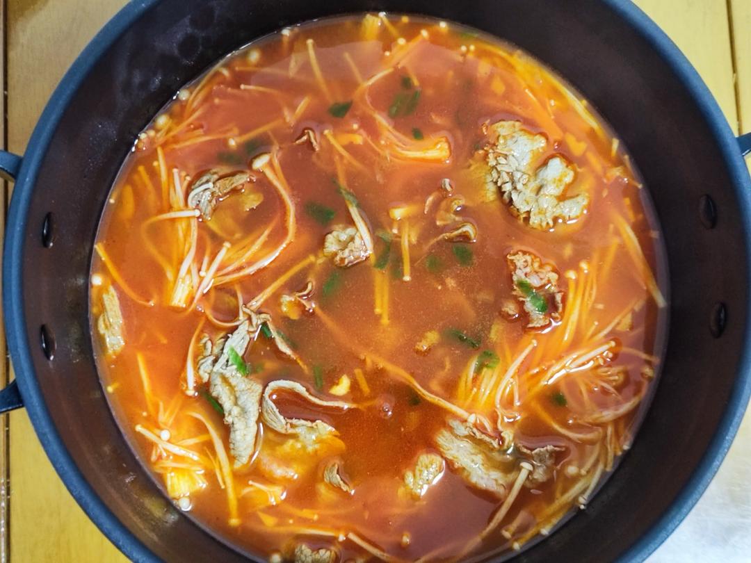 浓香番茄肥牛汤