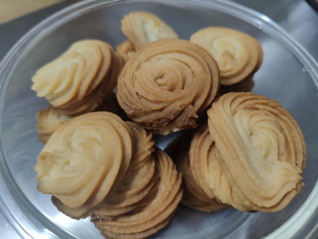 零失败花纹超级立体的黄油曲奇