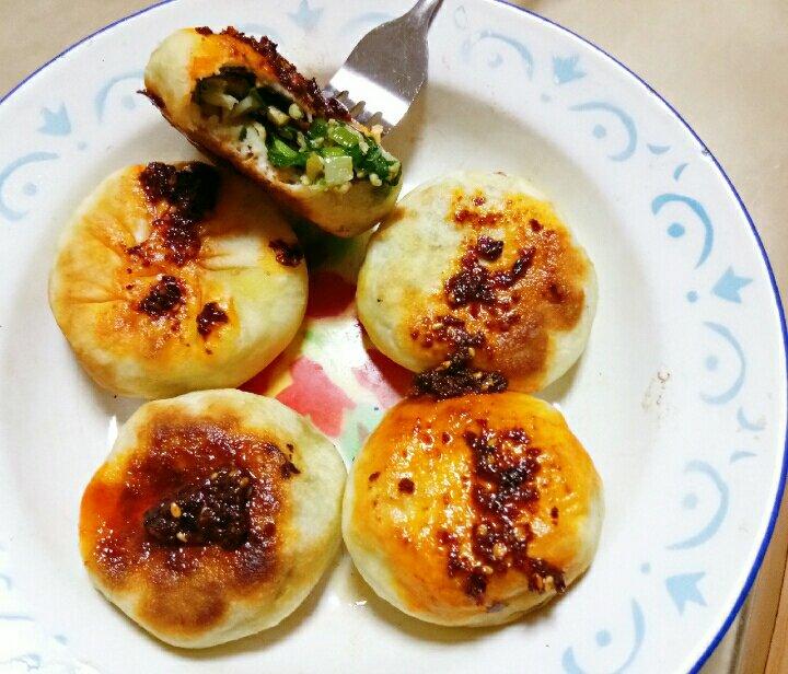 最简单的发面韭菜盒子