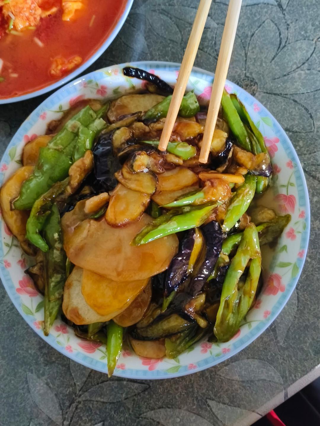 超级下饭的地三鲜