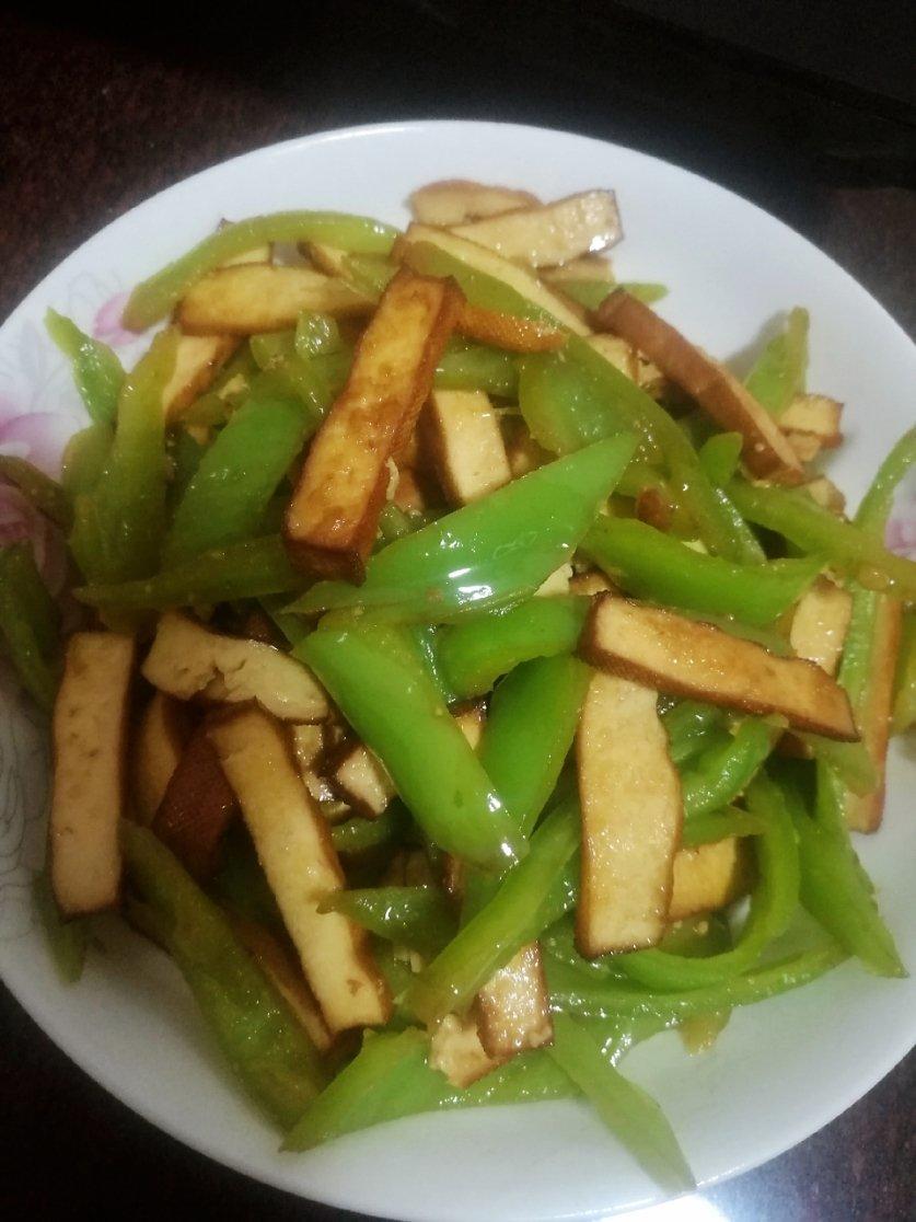 豆干炒青椒