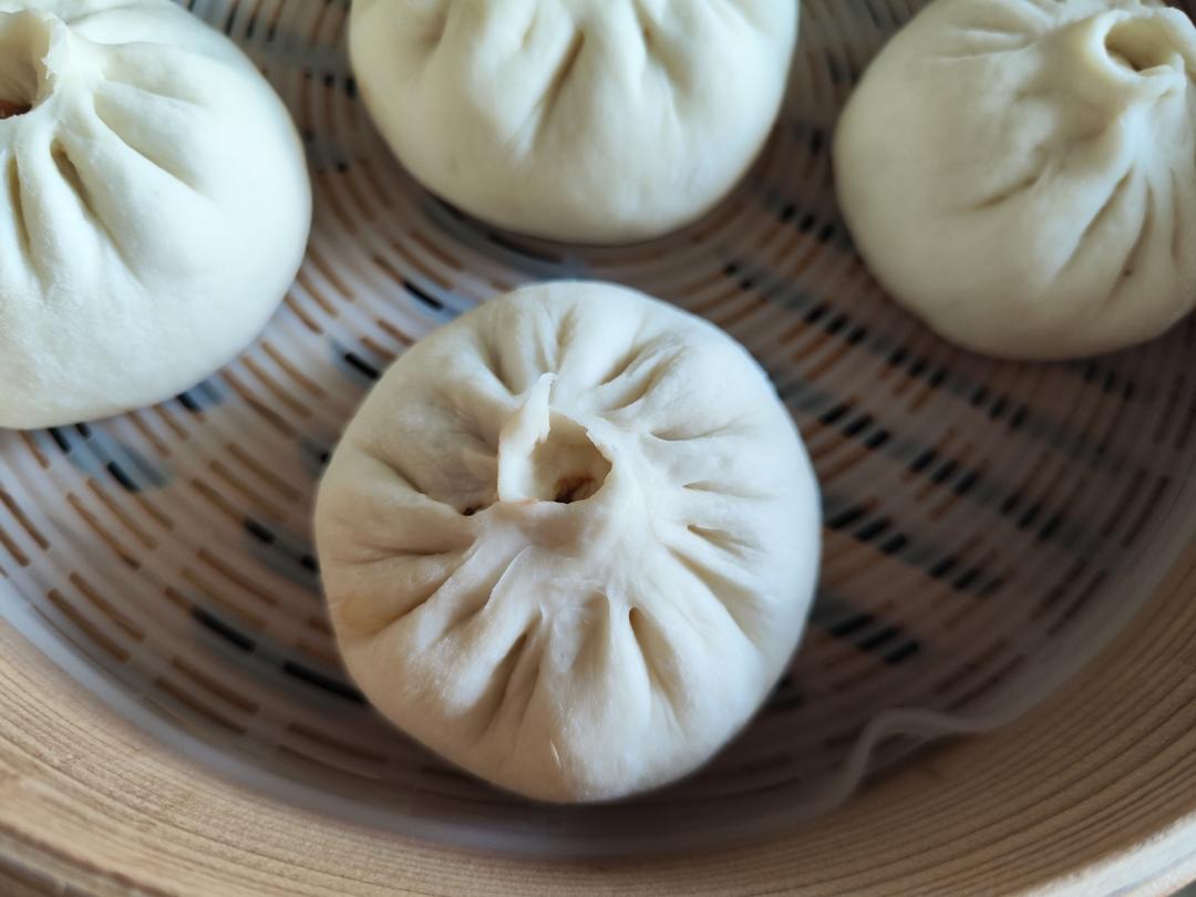 手工包子（肚脐包）
