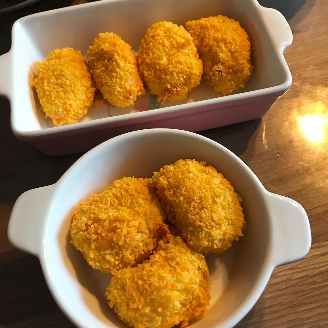 鲜虾可乐饼