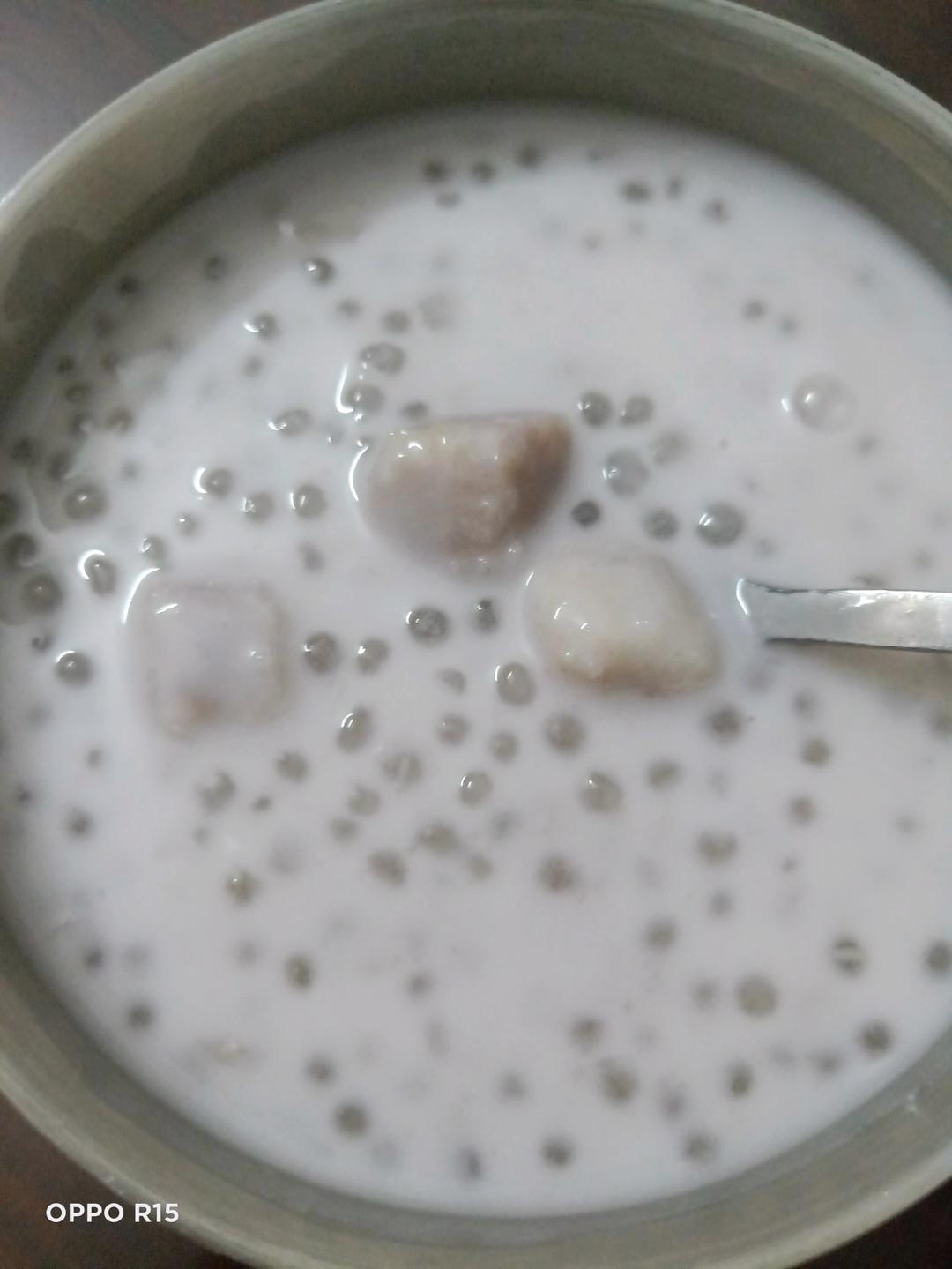 香芋椰汁西米露