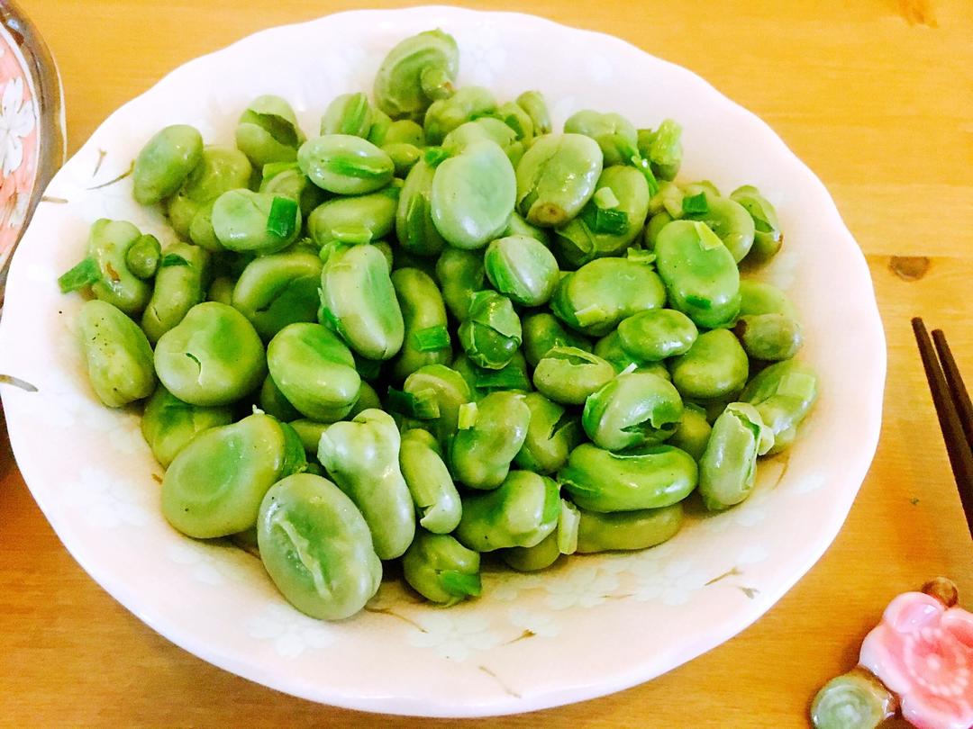 炒蚕豆的做法