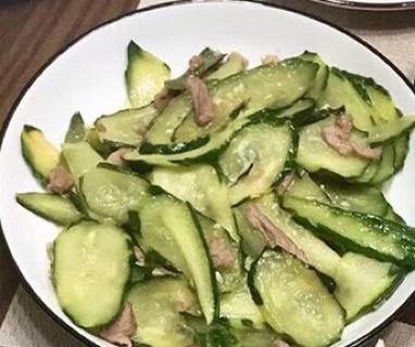 黄瓜炒肉