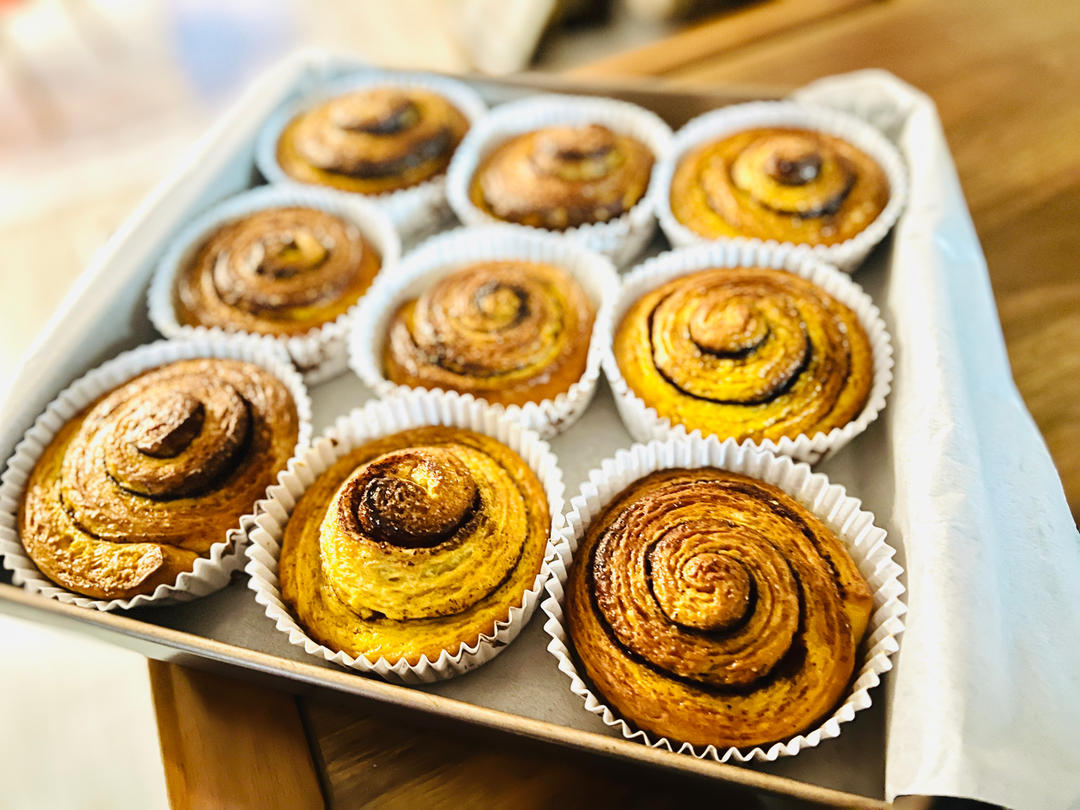 肉桂卷 Zimtschnecken